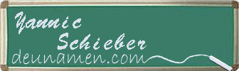 Yannic Schieber Visitenkarte
